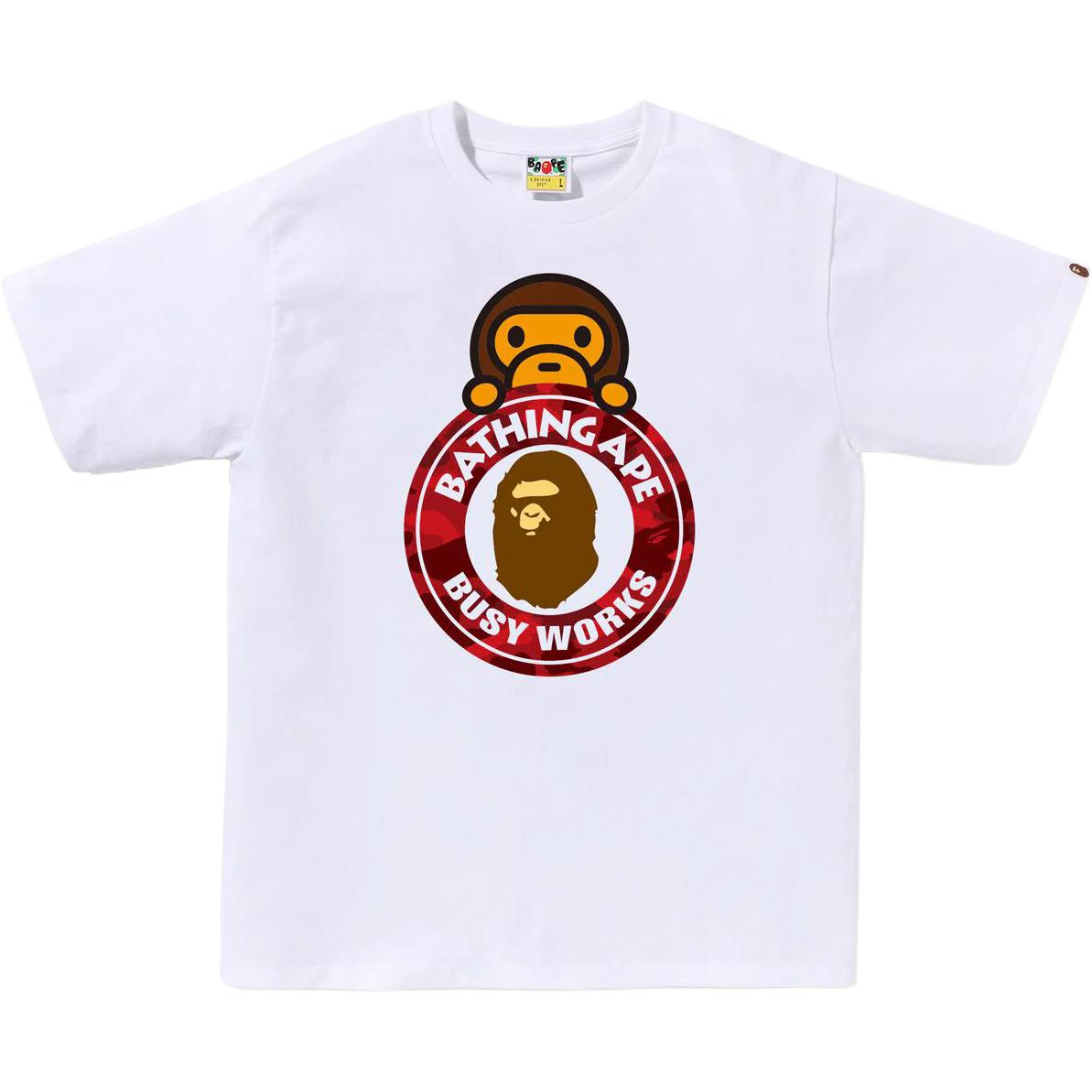 Мужская футболка A BATHING APE (черная)