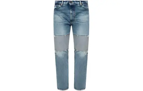 Maison Margiela Reverse panel High rise Boyfriend Jeans