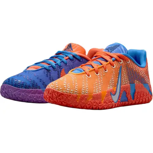 Nike Ja 3 Morant III Comfort GS Rebound Low-top Basketball Shoes Orange Blue Same Style for Men and Women