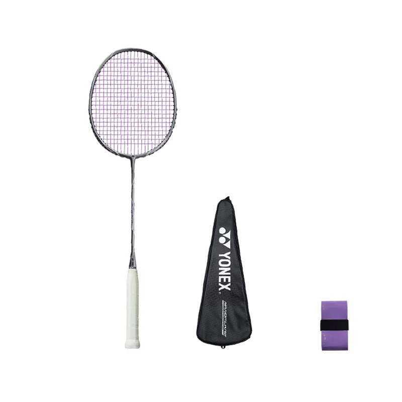 YONEX Swift Light NFNT Gray Cut Full Carbon Badminton Rackets Control Type All around Defense Professional 4U/G5 Gray
