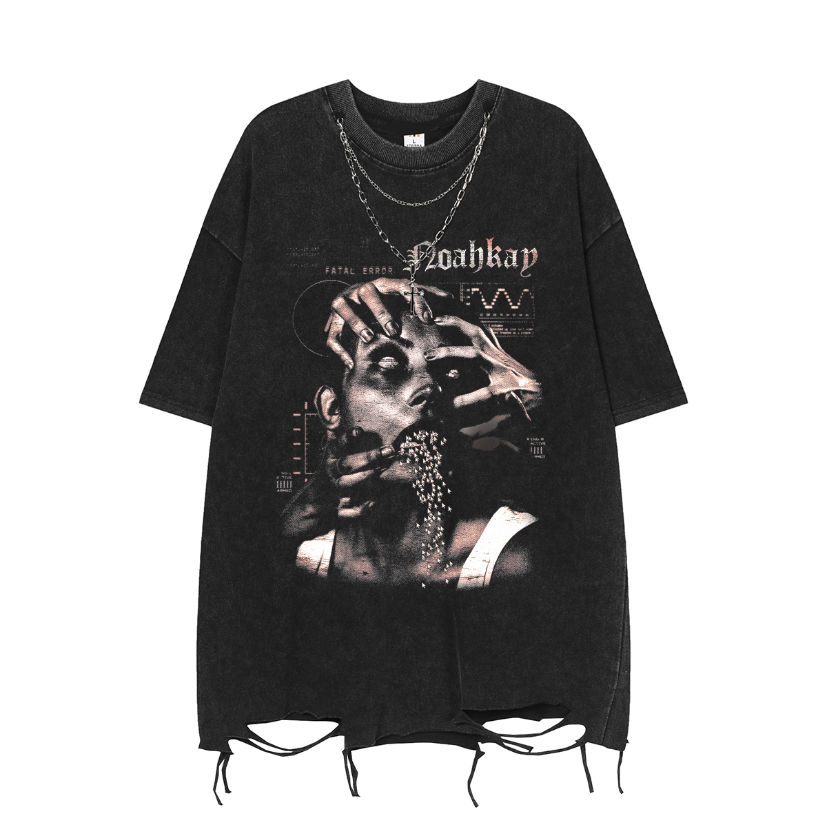 Унисекс футболка NOAH NOAH KAY 280g T T (черный)
