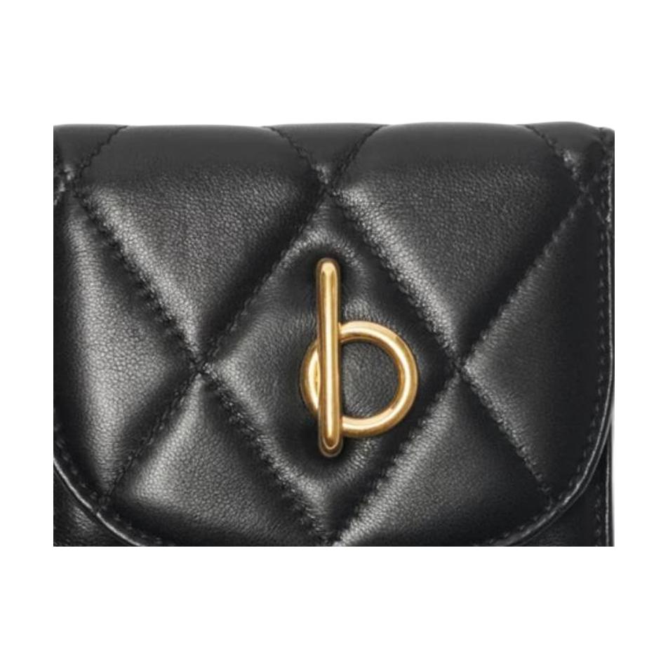 Женский кошелек Burberry (черная) — фото 4