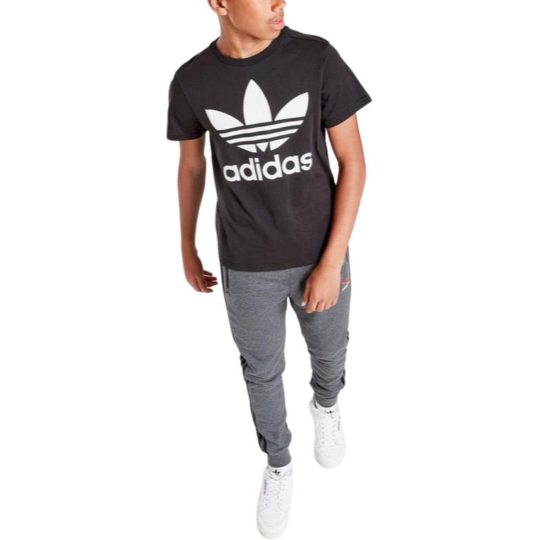 худи adidas originals TREFOIL TEETLogo (черный) — фото 5