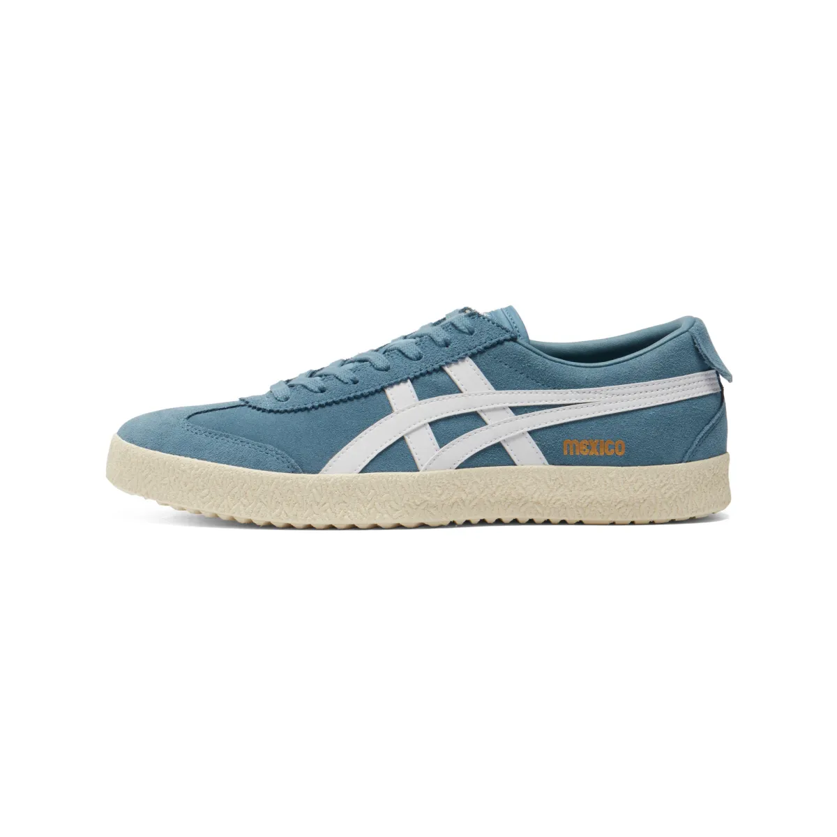 Onitsuka Tiger Mexico 66 Abrasion Resistant Lightweight Low top Skateboard Shoes Unisex Blue