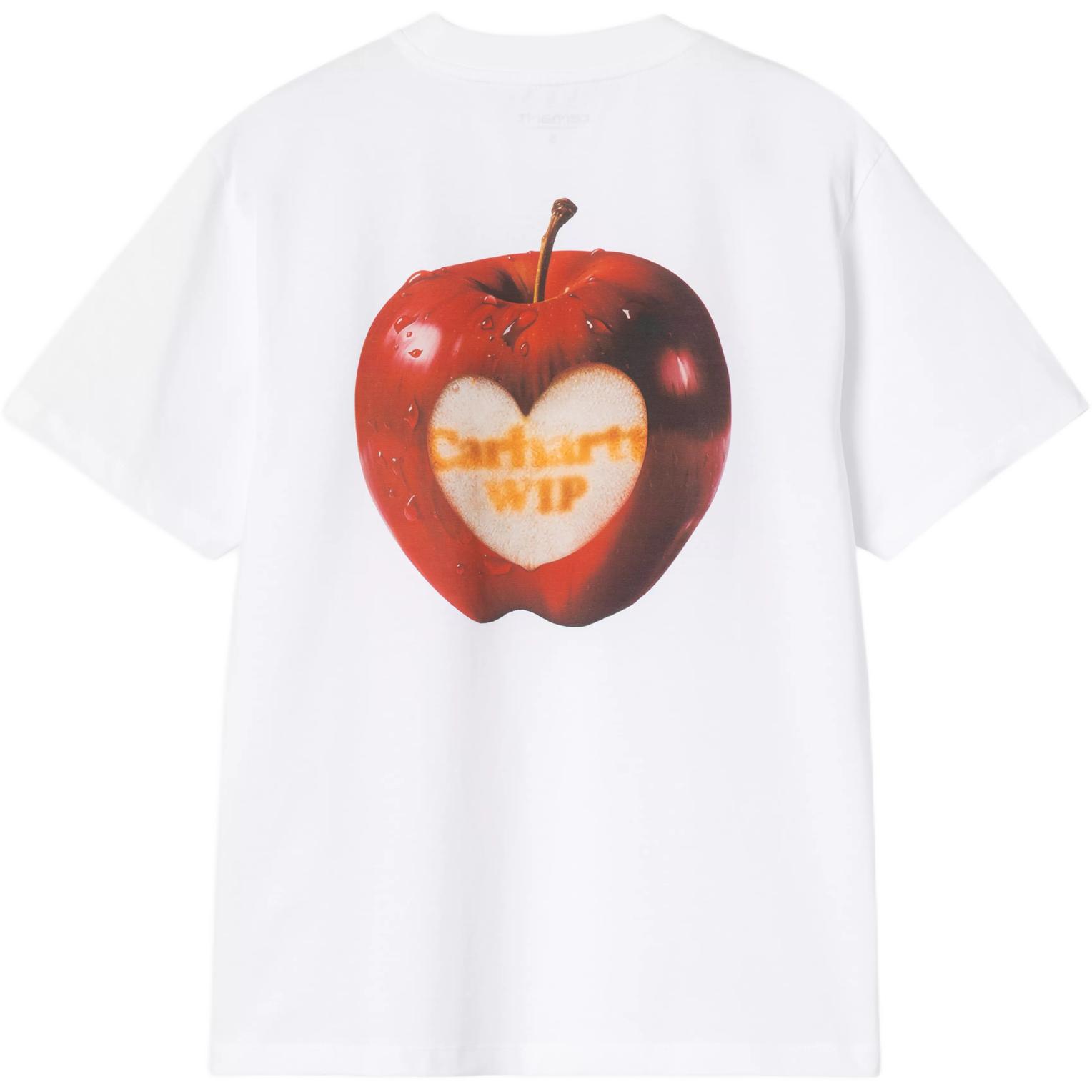 Женская футболка Carhartt WIP SS26 W' S/S Spoiled T-Shirt (белая)