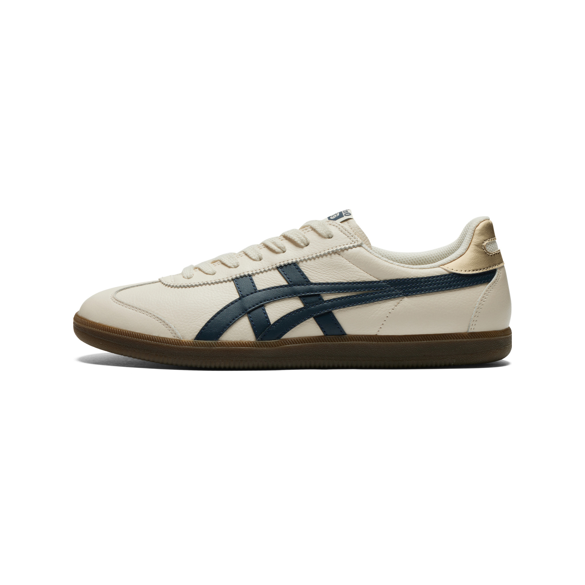 Кеды Onitsuka Tokuten (бежево-синие)