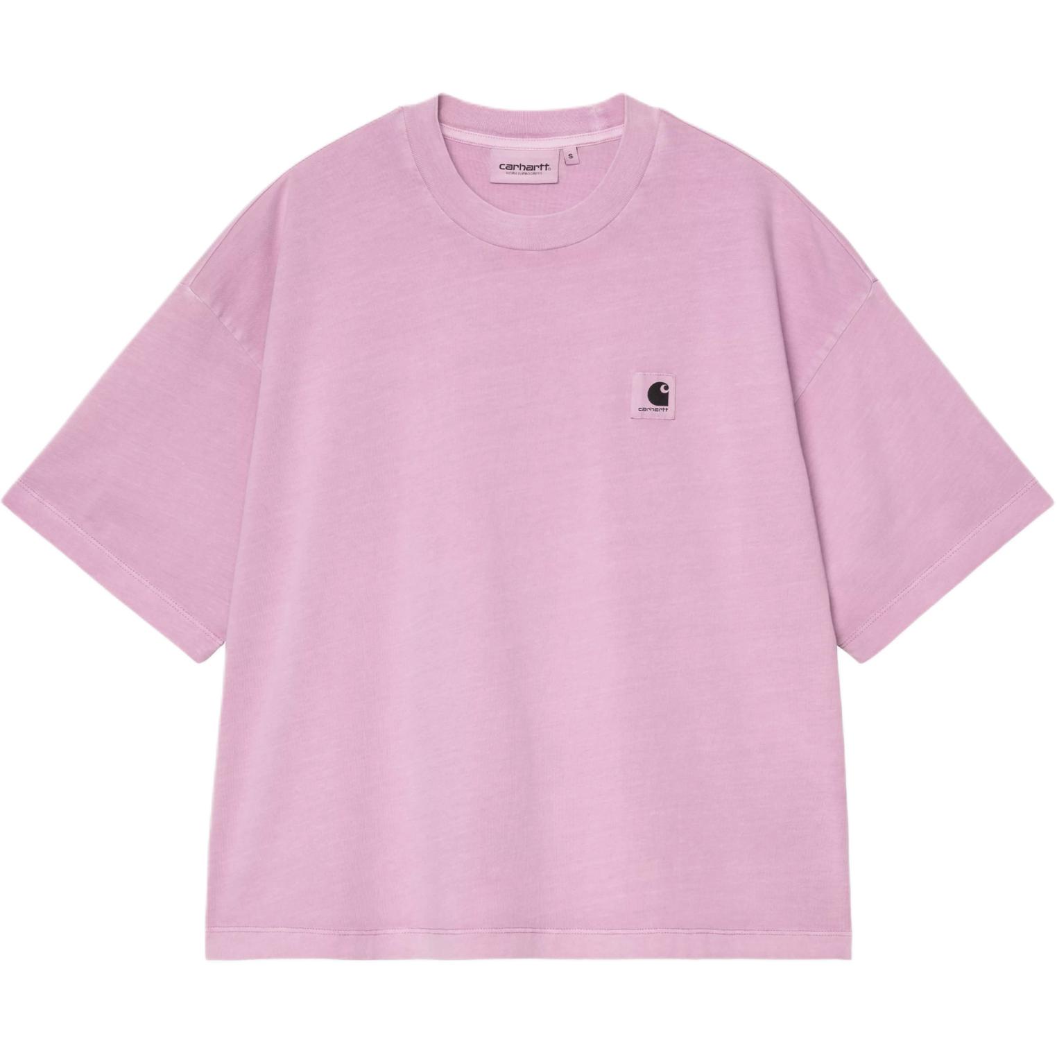 Женская футболка Carhartt WIP SS26 W' S/S Nelson (розовая)