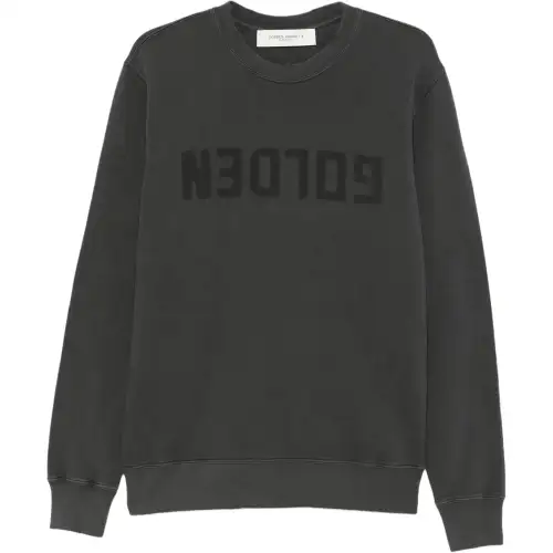Golden Goose Deluxe Brand Logo Printed Crewneck Sweatshirt