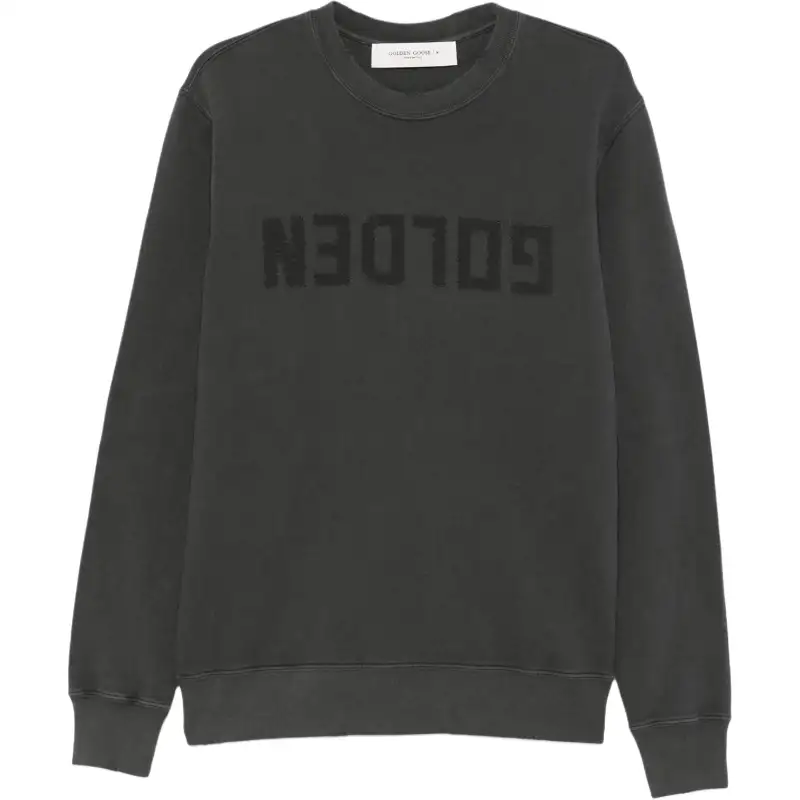 Golden Goose Deluxe Brand Logo Printed Crewneck Sweatshirt