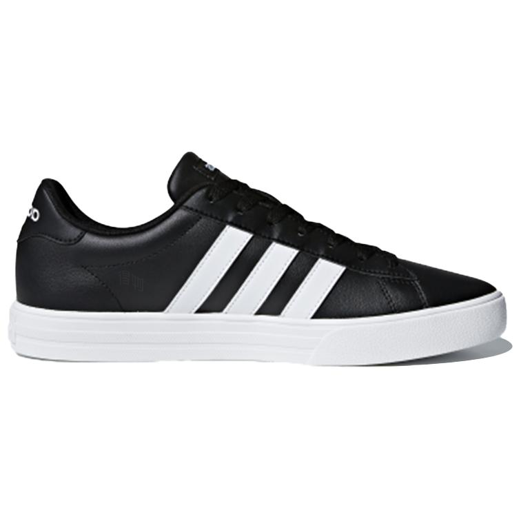 Мужские кеды adidas neo Daily 2.0 (черно-белые) — фото 2