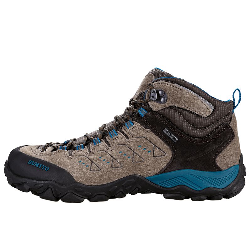 HUMTTO High top Outdoor Shoes Men’s Brown