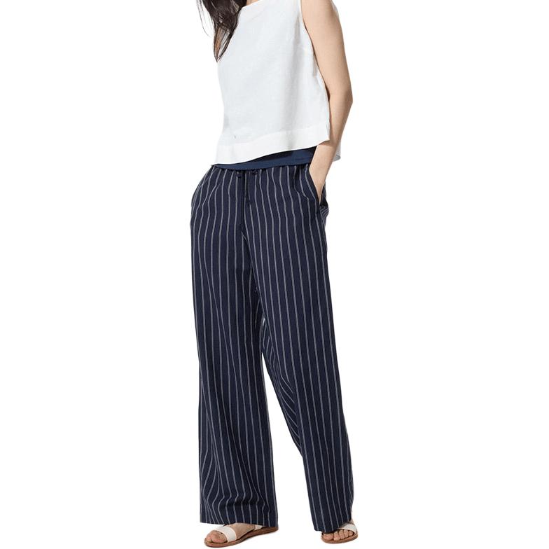 Женские штаны UNIQLO SS26 (в полоску)