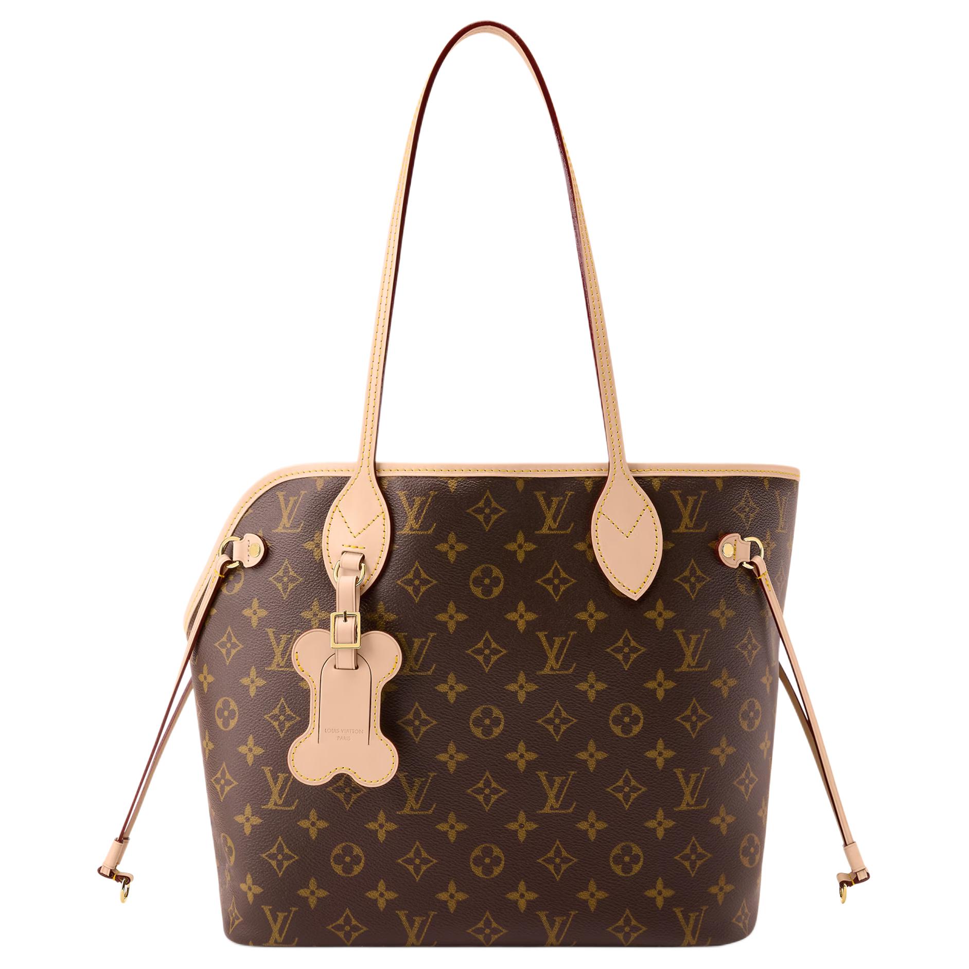 Женская сумка Louis Vuitton NEVERWOOF Monogram (коричневая)