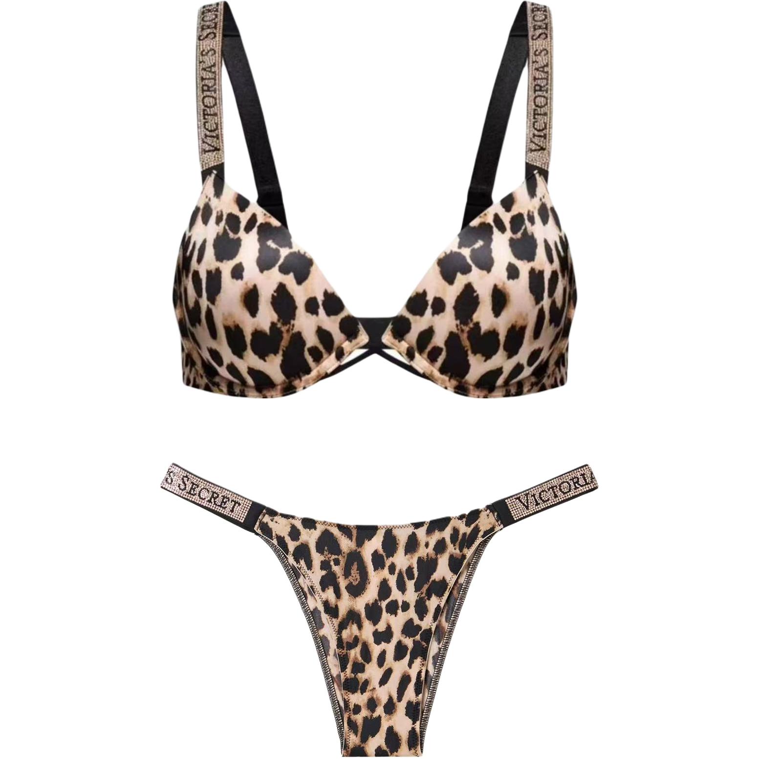 Женский комплект белья Victoria's Secret 11260115-74FF+11245243-4OHA (разноцветный)