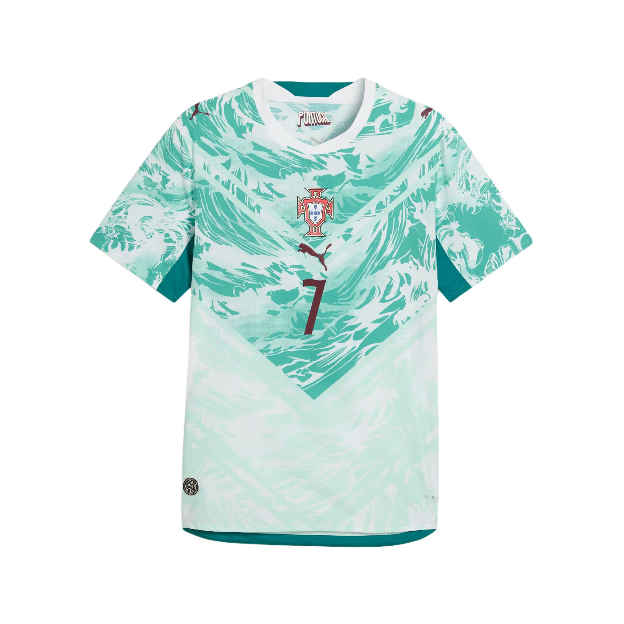 Мужская футболка PUMA Португалия C. Ronaldo 7 (белая)