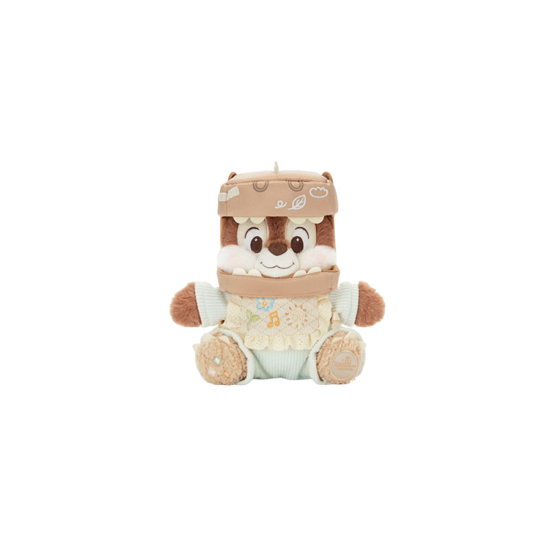 Disney Disney × DISNEYLAND Fairy Tale Kingdom Series Kiki Didi Chrissy Dragon Crown Lace Hat Hood Doll Plush Doll 17.5cm high Shanghai Disney