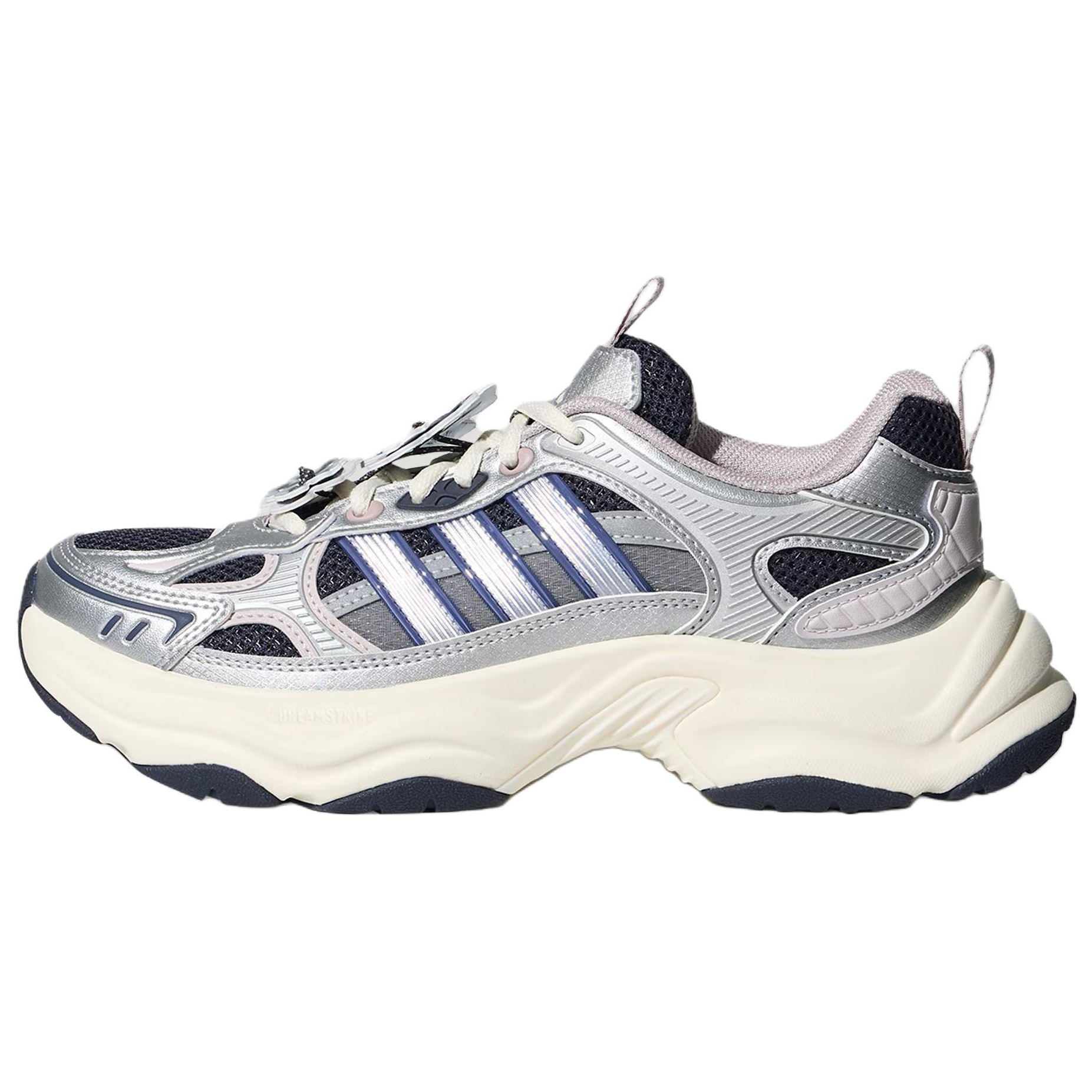 Женские кроссовки adidas adidas XLG FIN PULSE (серебристо-синие)