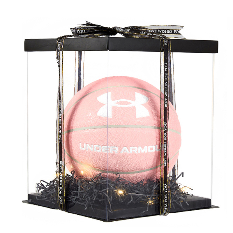 Under Armour Little Lover Collection Pu Basketball Pink Size 7 Training Unisex