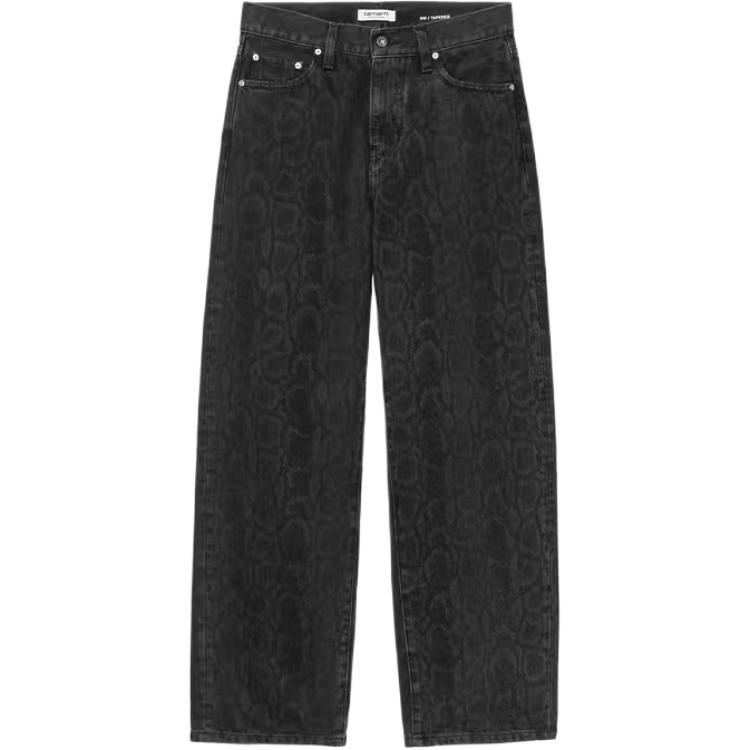 Женские штаны Carhartt WIP SS26 W' Snake Arin Pant (синие)