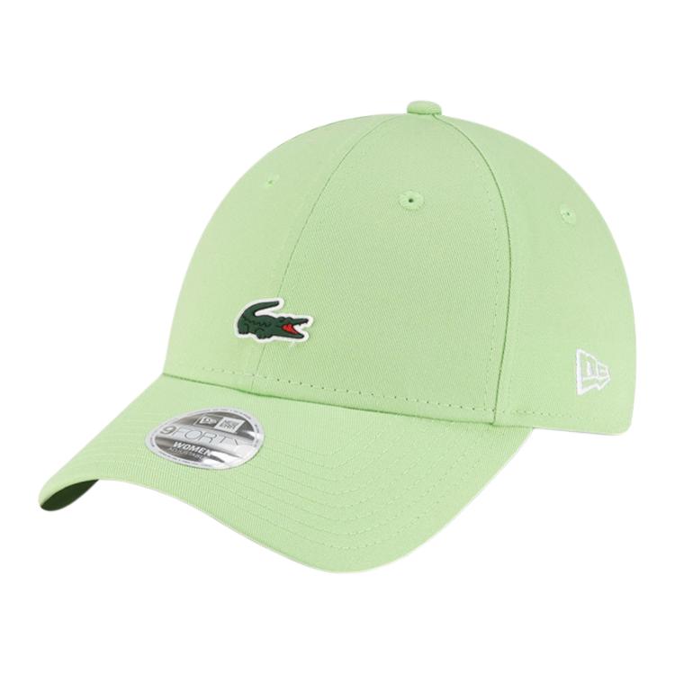 Женская кепка New Era 9FORTY Lacoste Core (зеленый)