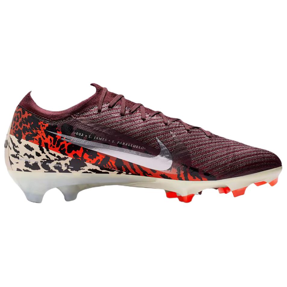 Бутсы Nike Mercurial Vapor 16 United Elite FG (бордовые) — фото 2