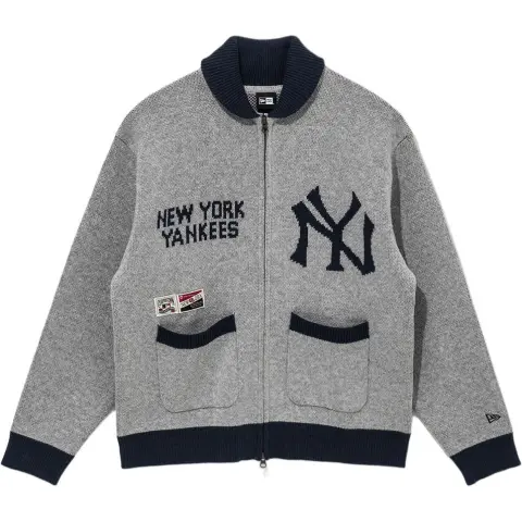 New Era x MLB Knitwear Unisex Gray