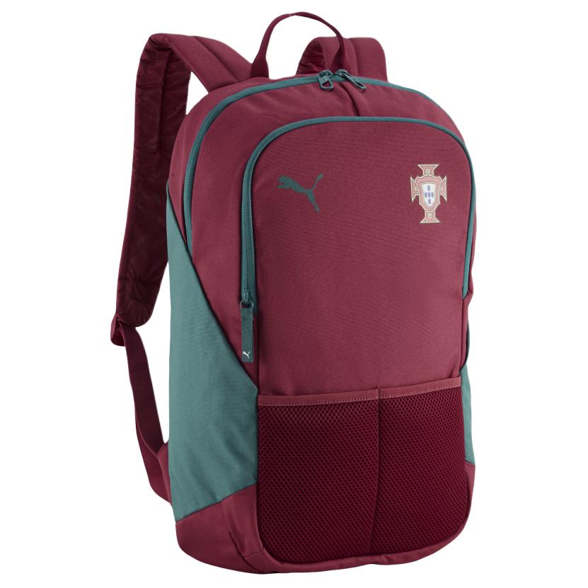 Рюкзак PUMA TEAMGOAL 22L (бордово-зеленый)