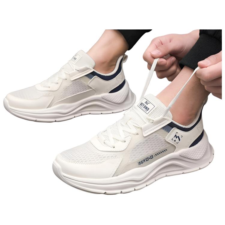 361° Low top Casual Sprint Running Shoes Men’s White Blue