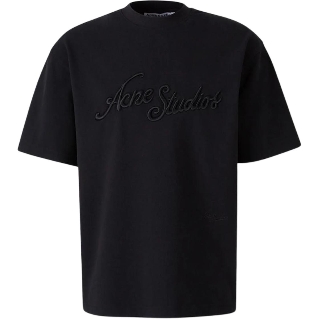 Мужская футболка Acne Studios Logo T-Shirt (белая)