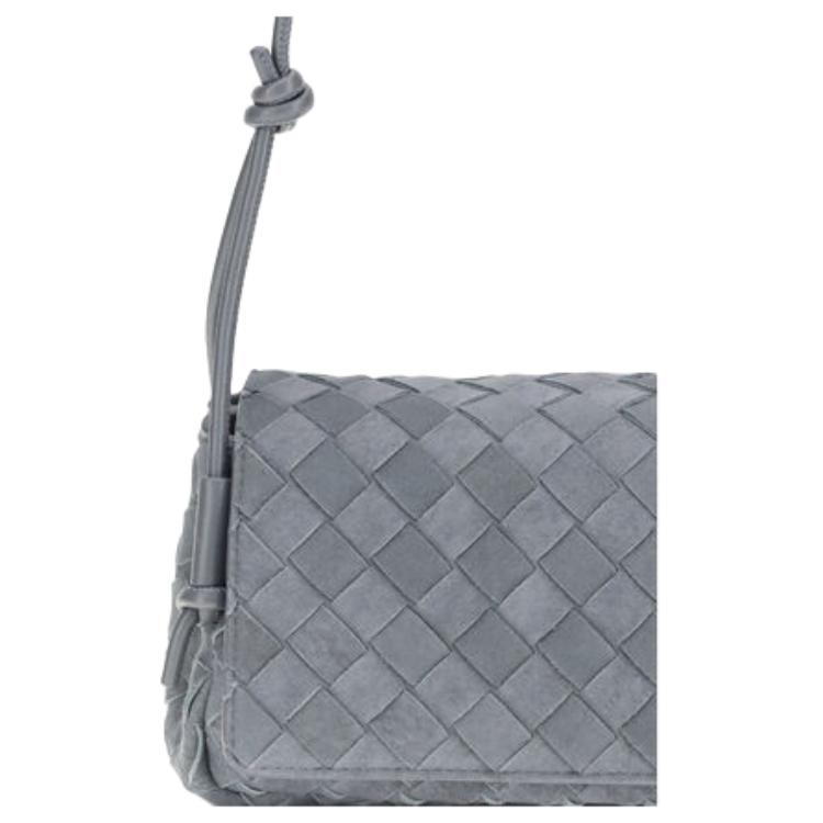 Сумка Bottega Veneta (серая) — фото 4