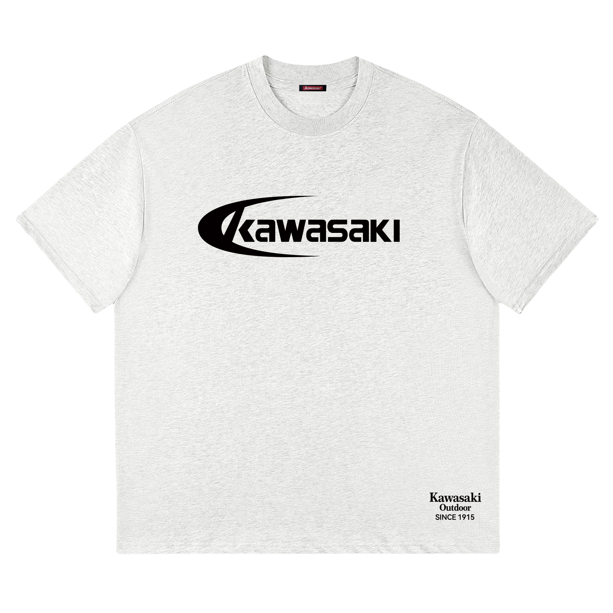Футболка Kawasaki (белая)