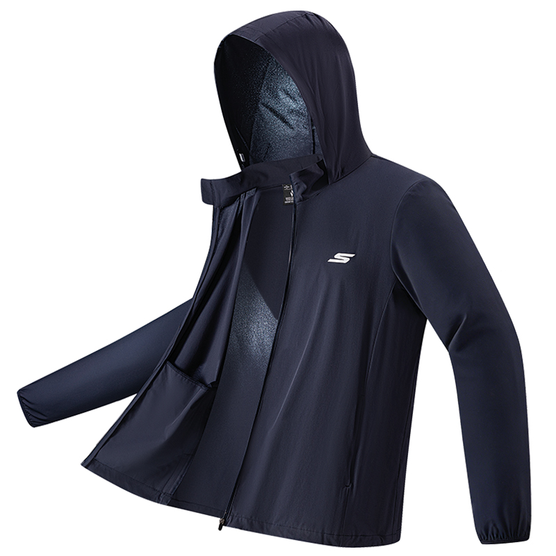 Куртка Skechers UPF40+ (темно-синяя)