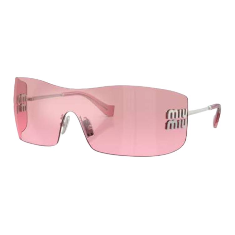 Женские очки MIU MIU (серебристые)