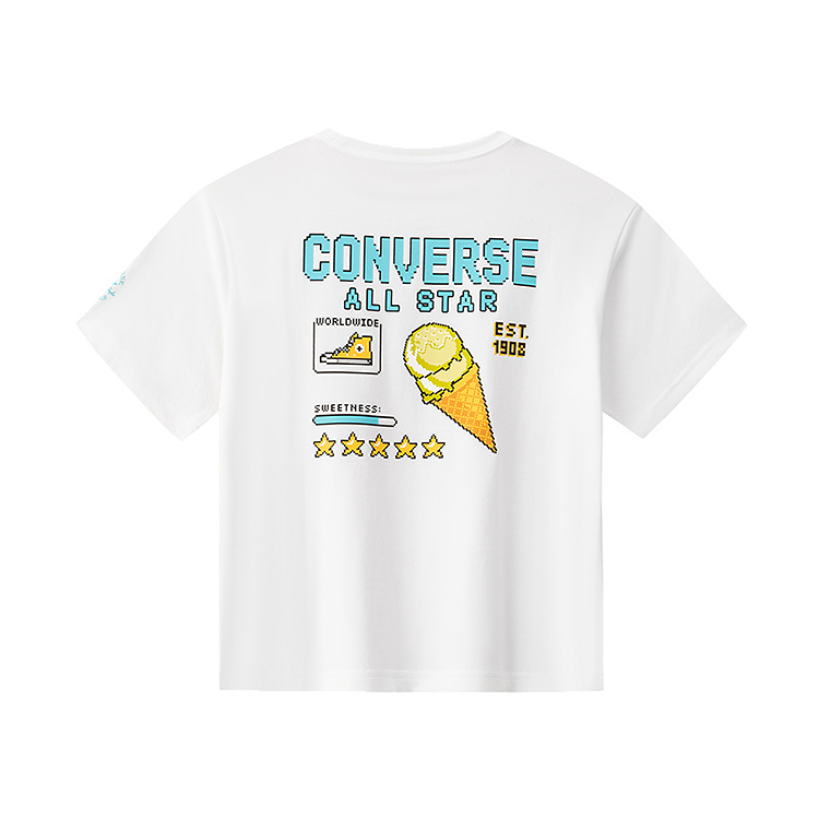 Футболка Converse ConverseT (белый) — фото 8