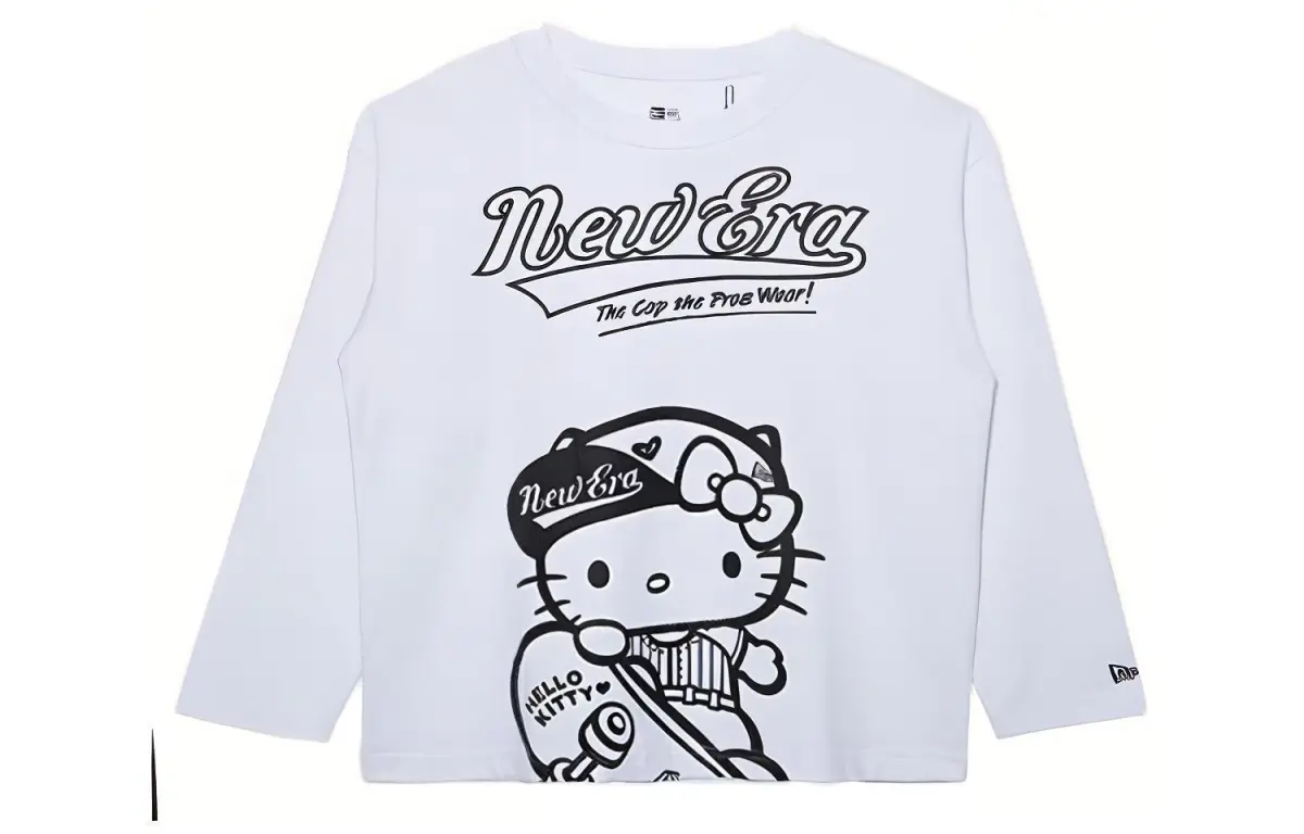New Era New Era X Hello Kitty T Shirt Unisex White