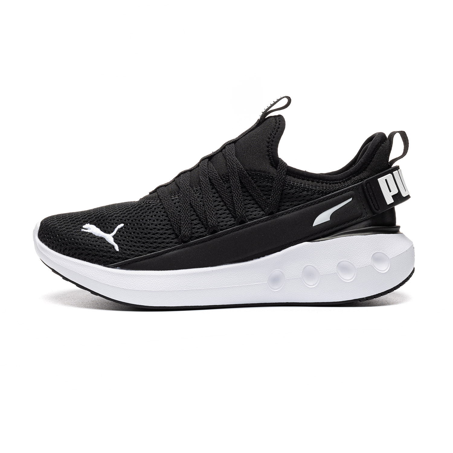 PUMA Softride Slip Resistant Low top Running Shoes Unisex Black