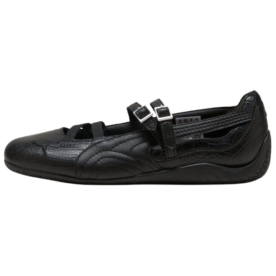 PUMA Puma speedcat BALLET CROC comfortable fit Mary Jane shoes women's black