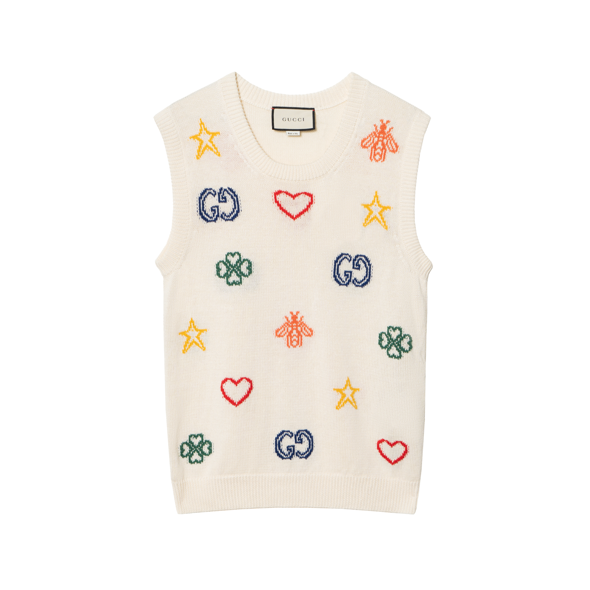 Мужской жилет Gucci Knit Vest (разноцветный)