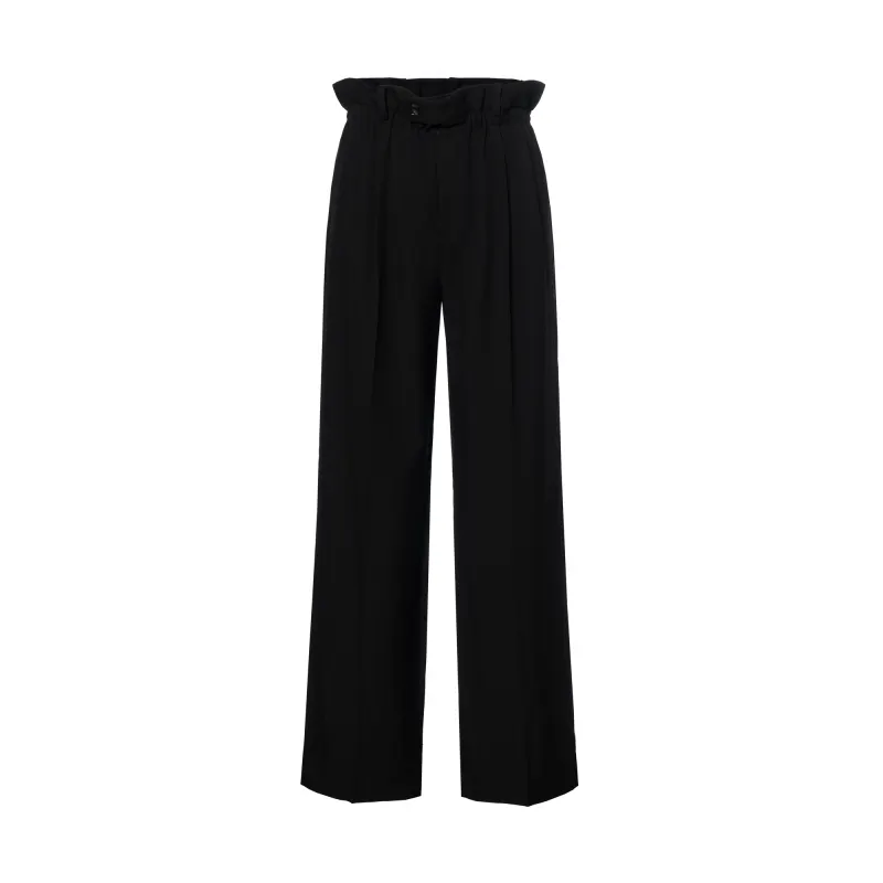 GUCCI Gathered Elastic Waist Tailored Trousers
