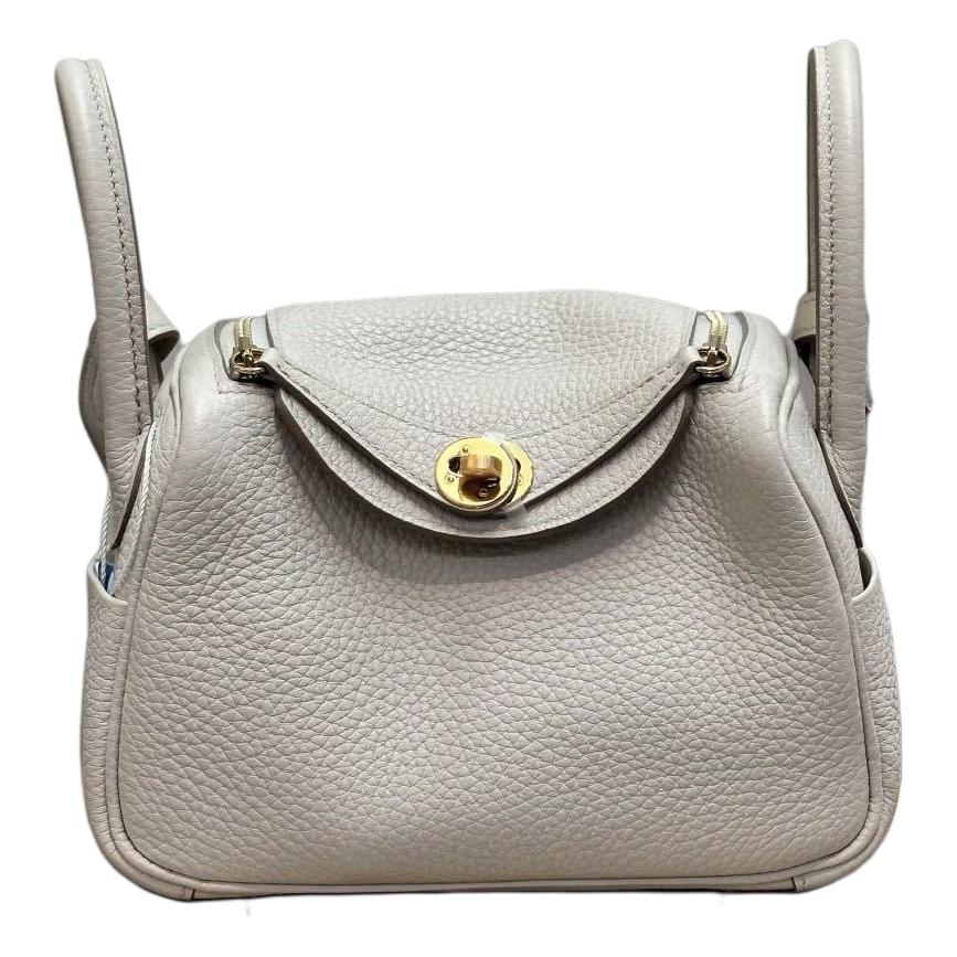 Женская сумка Hermes Lindy 19 (белая)