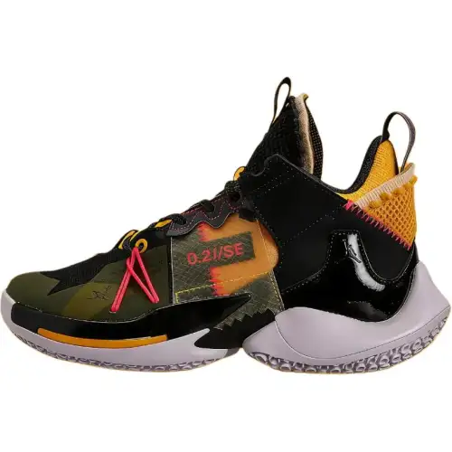 Jordan Why Not Zer0.2 SE Black Crimson Amarillo GS