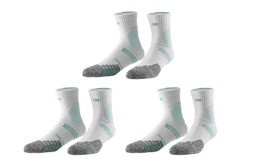 Aspiring UZIS cursor ACE series practical elite sports training anti-slip towel bottom breathable mid-tube socks basketball socks men and women same style 3 pairs