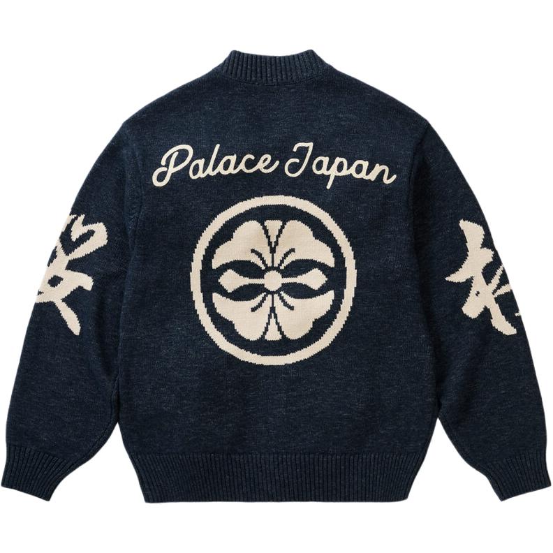 Куртка Palace x Evisu Bomber (черная) — фото 2