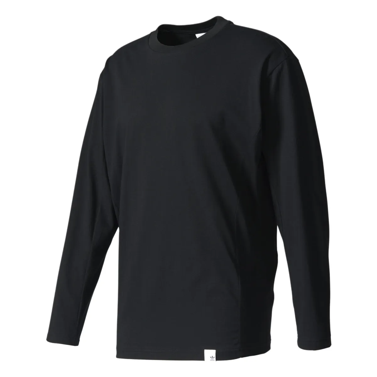 Adidas Originals XBYO LS TEE Sweatshirts Men's Black Crew Neck Moderate Regular