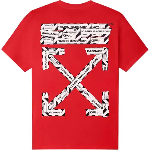 OFF WHITE SS20 T Shirts Men's Crew Neck Moderate Heavyweight