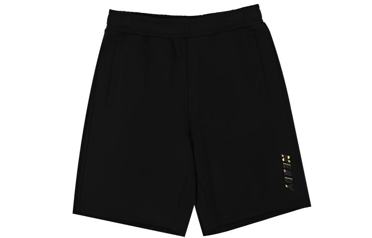 Nerdy Sports Shorts Unisex Black Moderate