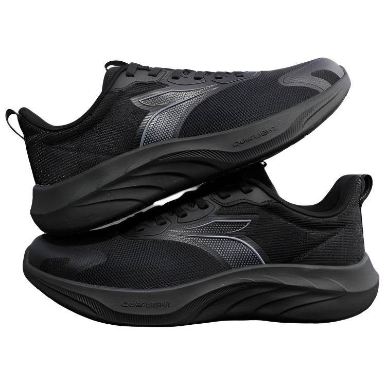 361° Low top Casual Sprint Running Shoes Men’s Obsidian Black