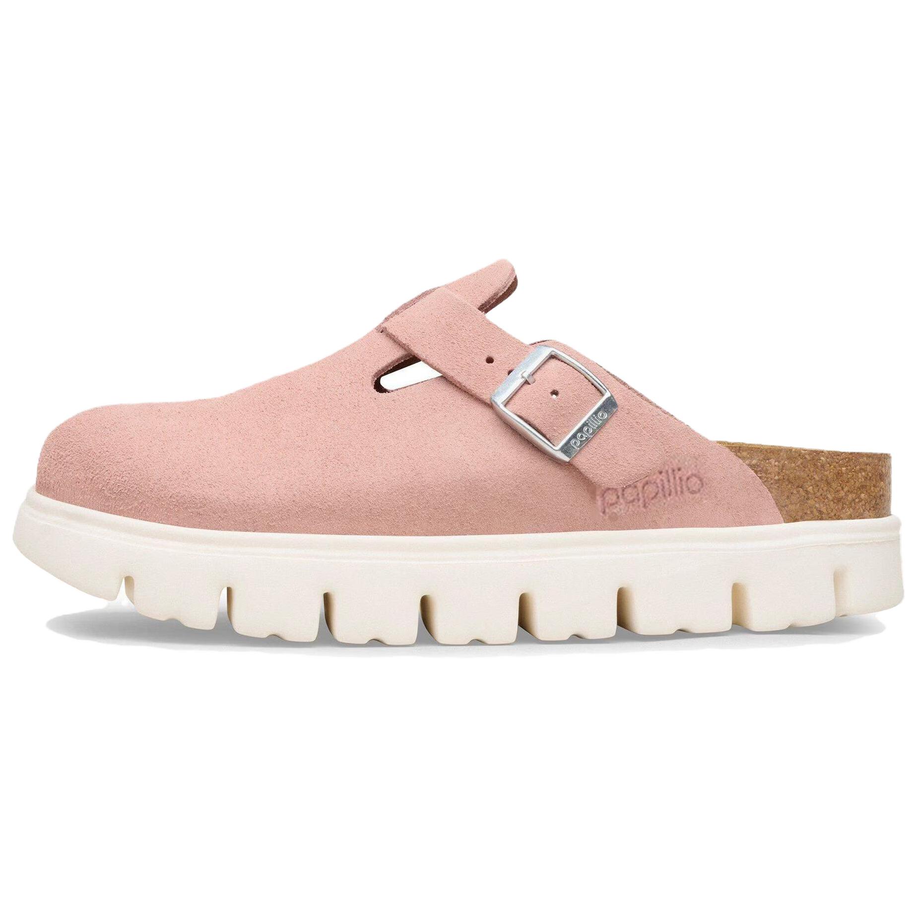 Женские сабо Birkenstock Birkenstock Boston Chunky (розовые)