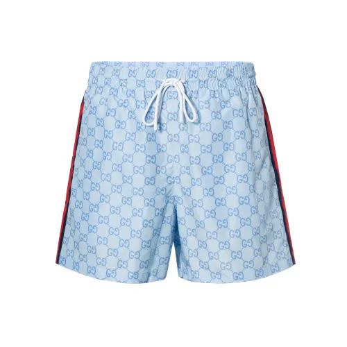 Gucci Printed Poplin Swim Shorts