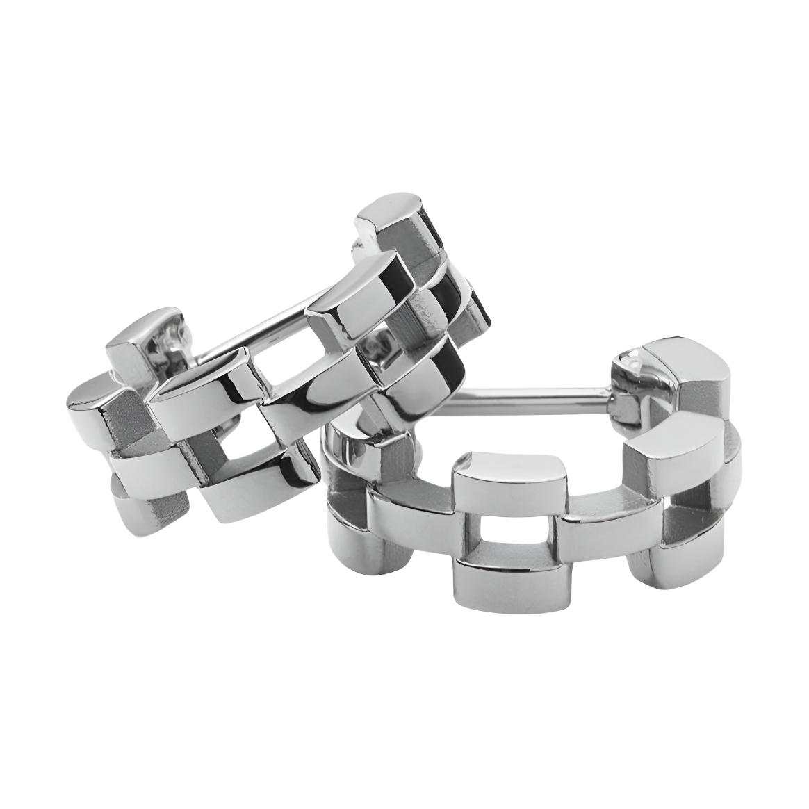 Daniel Wellington Daniel Wellington DW Chain Series Starlight Silver Three Format Elegant Jewelry Style Alloy Earrings Same Style for Men and Women Couples